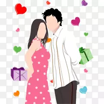 绘画插图.时尚男女插图-空若网 绘画插图.时尚男女插图-空若网