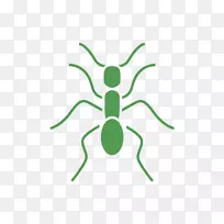 昆虫绿色卡通传粉器剪贴画-昆虫-空若网 昆虫绿色卡通传粉器剪贴画-昆虫-空若网