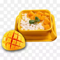 红茶汁-鲜芒果及肉丸-空若网 红茶汁-鲜芒果及肉丸-空若网