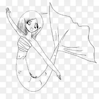 线画动画/m/02csf-美人鱼模板-空若网 线画动画/m/02csf-美人鱼模板-空若网