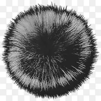 毛皮鼻子白色黑色m-70-空若网 毛皮鼻子白色黑色m-70-空若网