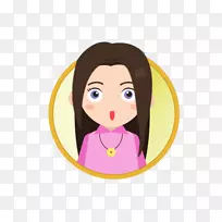 插图-长发女孩创意人物-空若网 插图-长发女孩创意人物-空若网