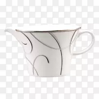 壶,咖啡杯,杯子,奶油,杯子-空若网 壶,咖啡杯,杯子,奶油,杯子-空若网