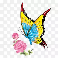 蝴蝶毛笔蝴蝶昆虫剪贴画蝴蝶-空若网 蝴蝶毛笔蝴蝶昆虫剪贴画蝴蝶-空若网