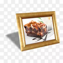 巧克力布朗尼冷冻甜点配方-空若网 巧克力布朗尼冷冻甜点配方-空若网