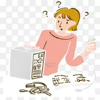插图-女性计算机安装-空若网 插图-女性计算机安装-空若网