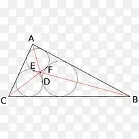 三角中心malfatti圆点三角形-空若网 三角中心malfatti圆点三角形-空若网