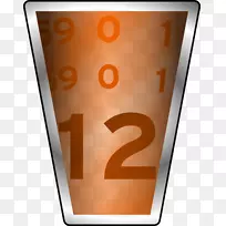 品脱玻璃字形钟-空若网 品脱玻璃字形钟-空若网