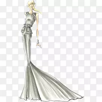 时装设计时装插画素描设计-空若网 时装设计时装插画素描设计-空若网