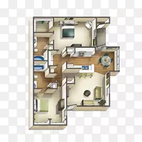 平面图设计-空若网 平面图设计-空若网