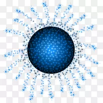 蓝色圆光-空若网 蓝色圆光-空若网