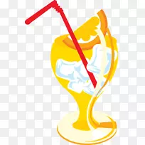 鸡尾酒汁饮料剪辑艺术手绘果汁-空若网 鸡尾酒汁饮料剪辑艺术手绘果汁-空若网