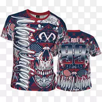 T恤袖头盖骨t恤-空若网 T恤袖头盖骨t恤-空若网