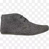 山羊皮靴行走黑色m-靴-空若网 山羊皮靴行走黑色m-靴-空若网