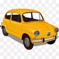 菲亚特600轿车座椅600-黄色老式轿车-空若网 菲亚特600轿车座椅600-黄色老式轿车-空若网