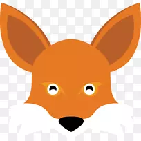 红狐卡通剪辑艺术-狐狸-空若网 红狐卡通剪辑艺术-狐狸-空若网