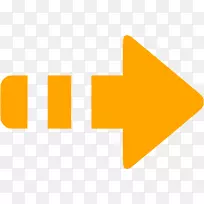 电脑图标剪辑艺术橙色箭头-空若网 电脑图标剪辑艺术橙色箭头-空若网