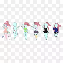 时装插画-设计-空若网 时装插画-设计-空若网