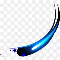 Adobe插画手绘蓝色闪光星-空若网 Adobe插画手绘蓝色闪光星-空若网