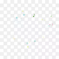 三角形图案-音乐符号星-空若网 三角形图案-音乐符号星-空若网