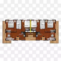 平面图角-底层-空若网 平面图角-底层-空若网