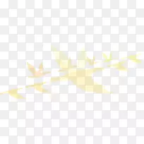 黄色图案-剪影鹅-空若网 黄色图案-剪影鹅-空若网