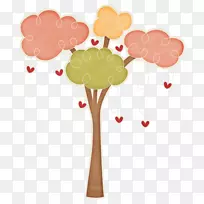 树剪贴簿回形针艺术-树-空若网 树剪贴簿回形针艺术-树-空若网