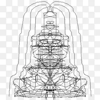 对称线艺术素描-空若网 对称线艺术素描-空若网