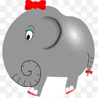 亚洲象动画剪贴画-动画-空若网 亚洲象动画剪贴画-动画-空若网