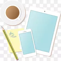 Adobe插画机手绘板和咖啡铅笔手机粘性-空若网 Adobe插画机手绘板和咖啡铅笔手机粘性-空若网