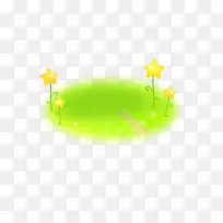 绿草坪草-卡通绿草-空若网 绿草坪草-卡通绿草-空若网