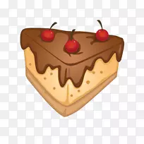 生日蛋糕糖霜-一片樱桃蛋糕-空若网 生日蛋糕糖霜-一片樱桃蛋糕-空若网