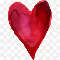 情人节水彩画-美丽的水彩画-空若网 情人节水彩画-美丽的水彩画-空若网