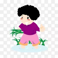 农民卡通-插秧水稻阿姨免费材料-空若网 农民卡通-插秧水稻阿姨免费材料-空若网