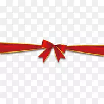 彩带字体-红色蝴蝶结装饰图案-空若网 彩带字体-红色蝴蝶结装饰图案-空若网