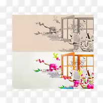 花卉设计贴纸花型设计-空若网 花卉设计贴纸花型设计-空若网