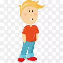 卡通绘图卡通男孩金发-空若网 卡通绘图卡通男孩金发-空若网