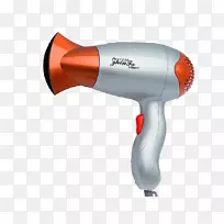 橙色方案-灰色橙色扁嘴吹风机-空若网 橙色方案-灰色橙色扁嘴吹风机-空若网