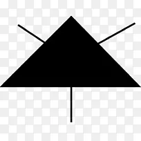 三角形点对称叶三角形-空若网 三角形点对称叶三角形-空若网