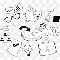 Adobe插画剪辑艺术-经济线-空若网 Adobe插画剪辑艺术-经济线-空若网