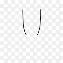 白线体珠宝角字体-衬衫侧面视图-空若网 白线体珠宝角字体-衬衫侧面视图-空若网