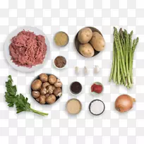 素食料理索尔兹伯里牛排土豆楔形食谱配料油炸牛排实物-空若网 素食料理索尔兹伯里牛排土豆楔形食谱配料油炸牛排实物-空若网