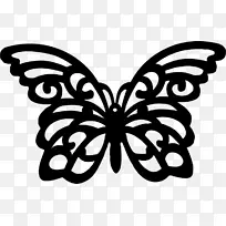 蝴蝶昆虫甲壳虫轮廓剪贴画.剪影蝴蝶-空若网 蝴蝶昆虫甲壳虫轮廓剪贴画.剪影蝴蝶-空若网