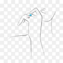 手指线角图-线-空若网 手指线角图-线-空若网