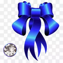 钻石剪彩艺术-深蓝色蝴蝶结装饰-空若网 钻石剪彩艺术-深蓝色蝴蝶结装饰-空若网