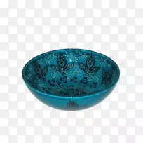 碗蓝色陶瓷玻璃白玻璃-空若网 碗蓝色陶瓷玻璃白玻璃-空若网