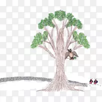 开花植物茎室内植物-孩子向上看-空若网 开花植物茎室内植物-孩子向上看-空若网