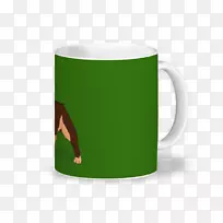 咖啡杯绿杯设计布局-空若网 咖啡杯绿杯设计布局-空若网