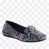 滑鞋芭蕾平底鞋行走用起皱的橡胶织物-空若网 滑鞋芭蕾平底鞋行走用起皱的橡胶织物-空若网