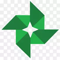 线三角形绿色建筑工程-空若网 线三角形绿色建筑工程-空若网